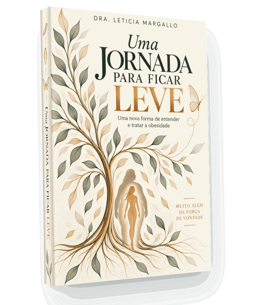 Livro Uma Jornada para Ficar Leve, da Dra. Leticia Margallo